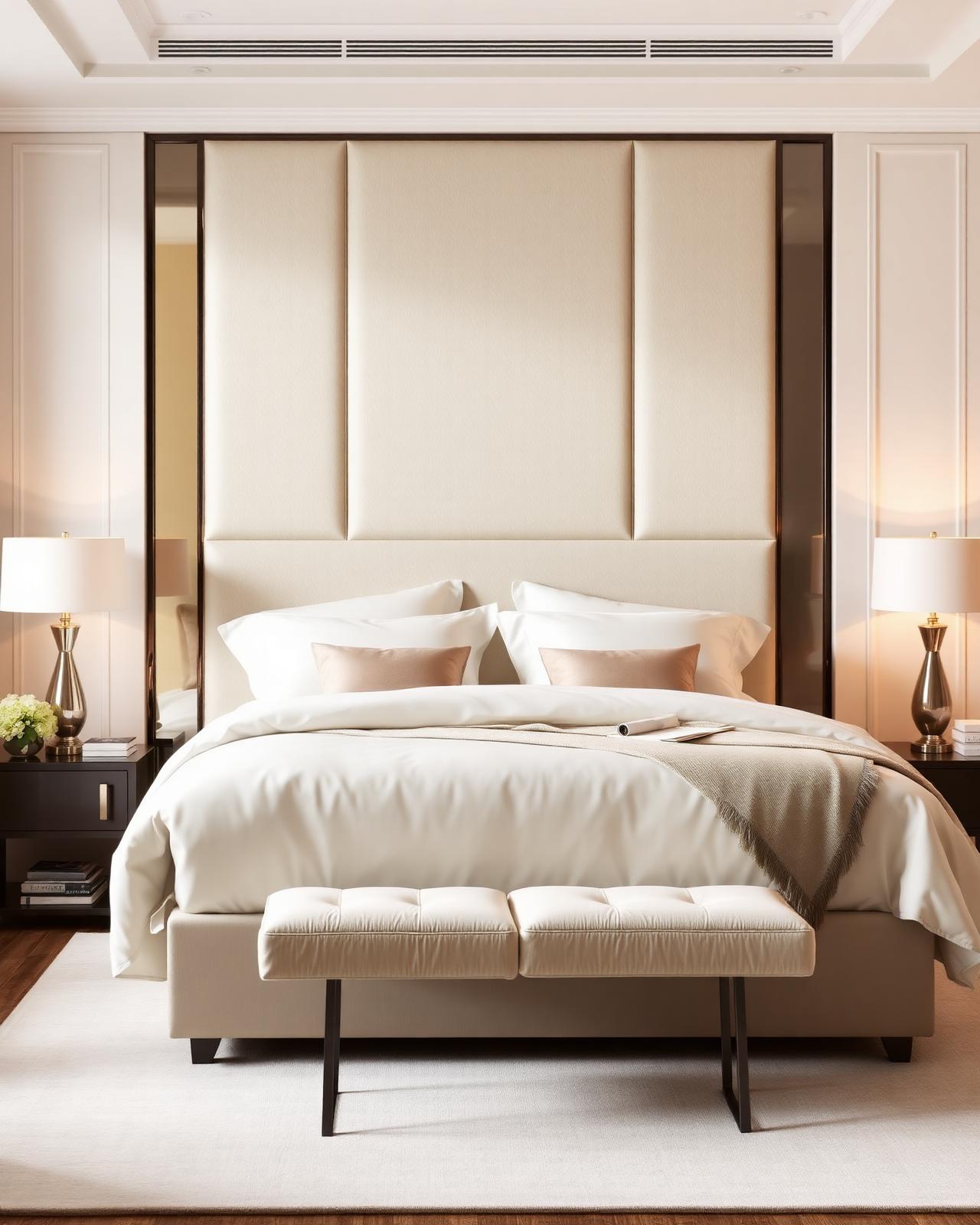 Chic bedroom renovation